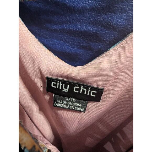 Sz S (16/16W/XL/0X) City Chic Sundress - Picture 4 of 10